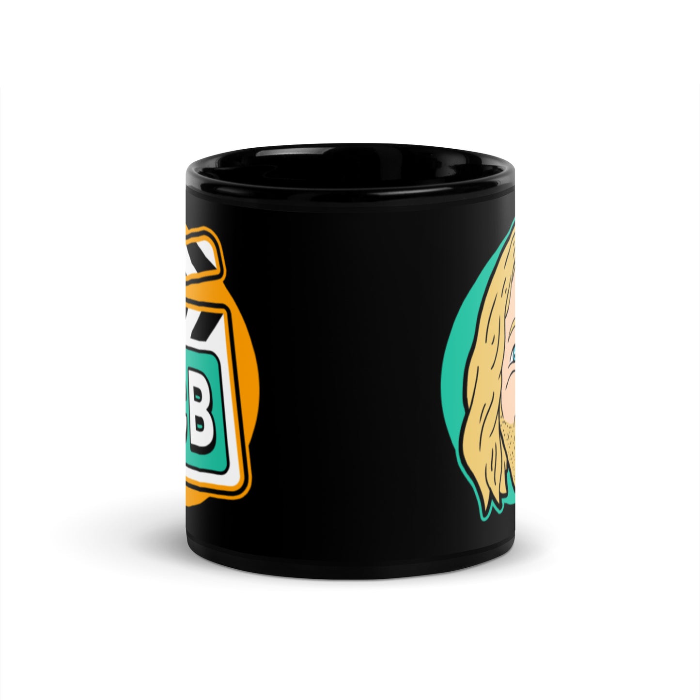 Black Glossy Mug