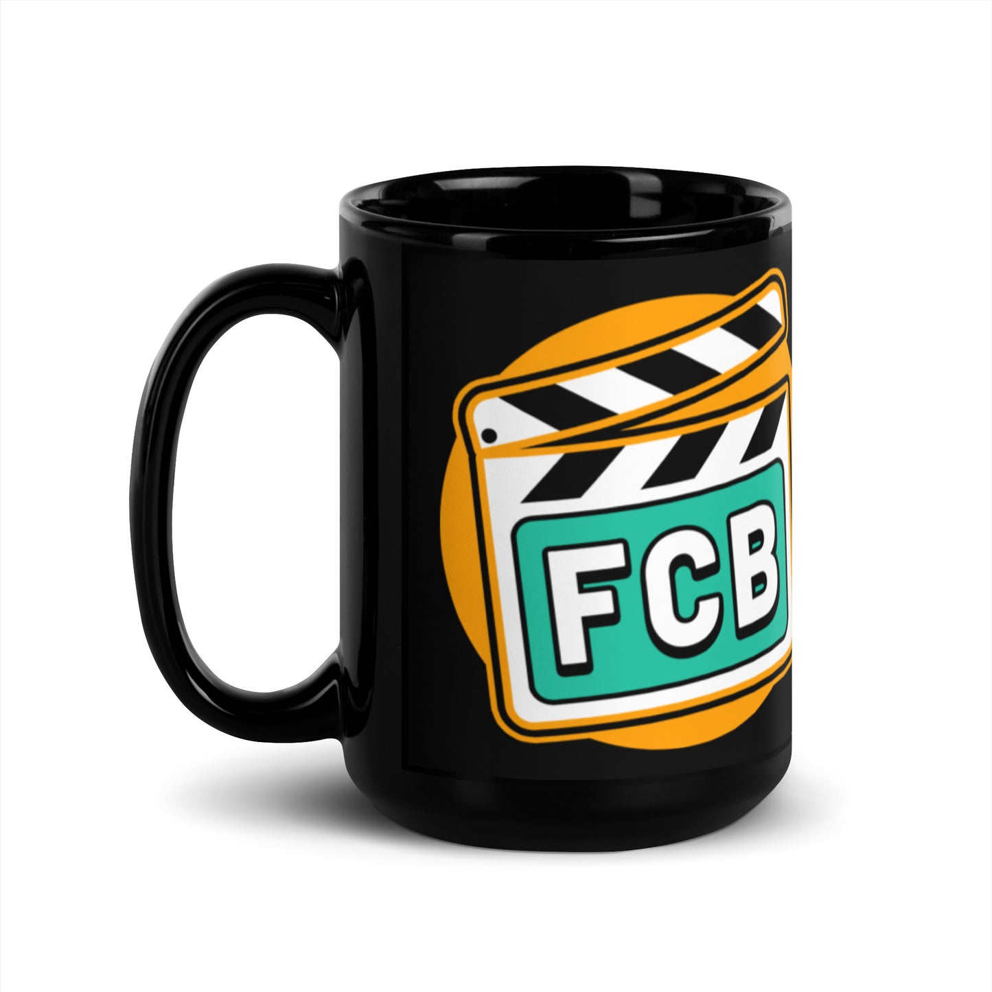 Black Glossy Mug
