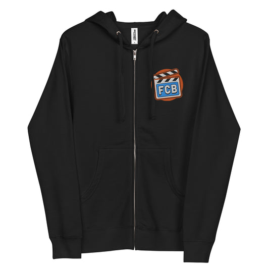 Unisex Fleece Zip Up Hoodie - FCB